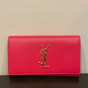 YSL Pink Wallet